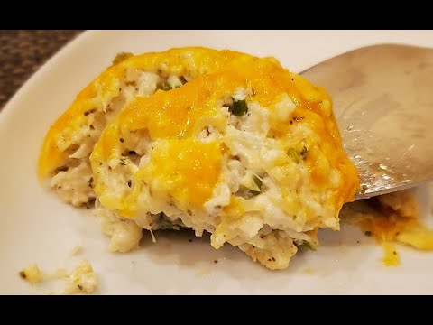 Baked Cheesy Mashed Cauliflower