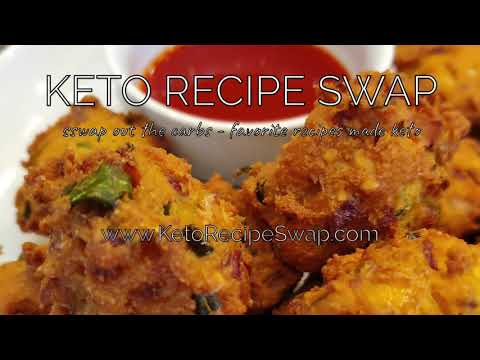 Keto Onion Pakora | Pakoda (Fritters)