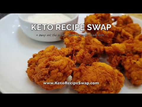 Keto Chicken Nuggets KFC herbs