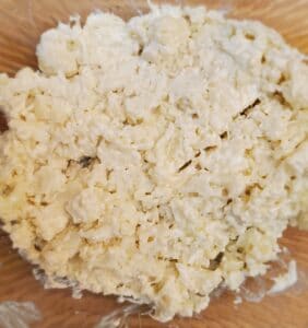 Mashed cauliflower
