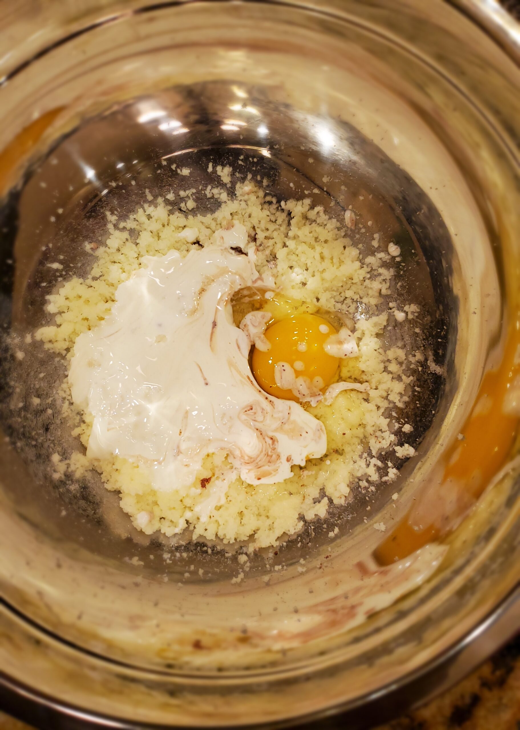 egg and whipping cream