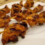 Chicken Satay close up