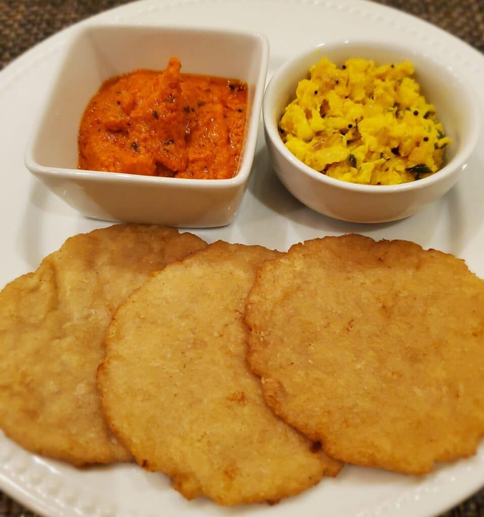 poori plate