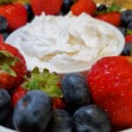 Keto fruit dip