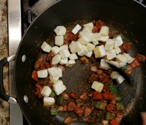 paneer masala stir fry add paneer