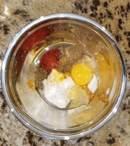 Amritsari Pakora ingredients