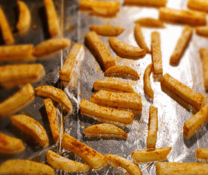 Keto turnip fries