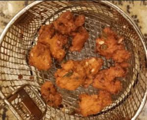 keto chicken pakora