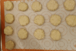 keto coconut cookie size