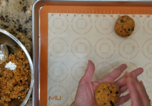 Paneer cutlet making