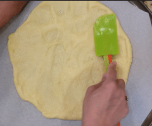 flatten dough