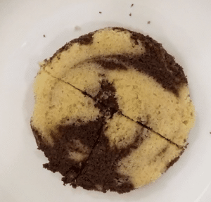 keto marble mug minute cake