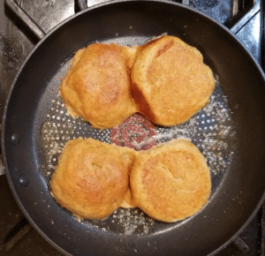 keto pav bread toasted