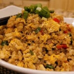 keto egg cauliflower fried rice