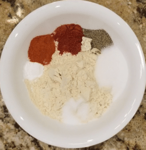 Keto Spicy Chicken Sandwich coating mix