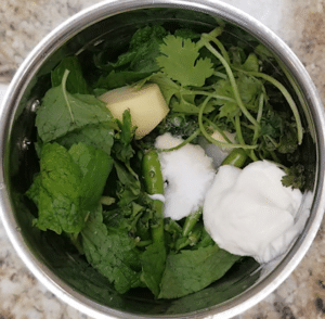 mint chutney ingredients