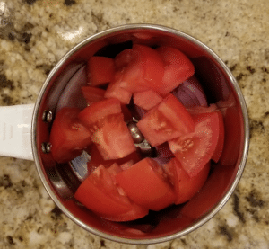 tikka masala - onion tomato