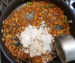 methi - coconut