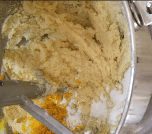 baking powder soda and orange zest