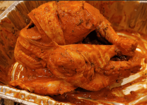 tandoori turkey - marinade rub